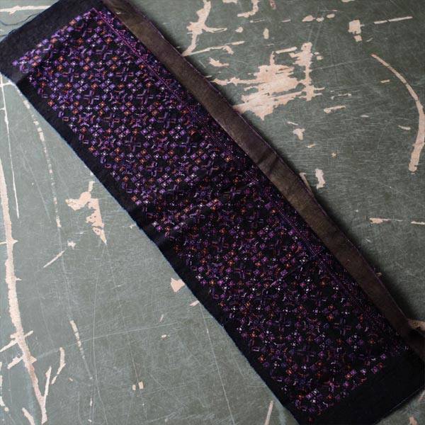 Embroidered cloth used in Miao ethnic costumes