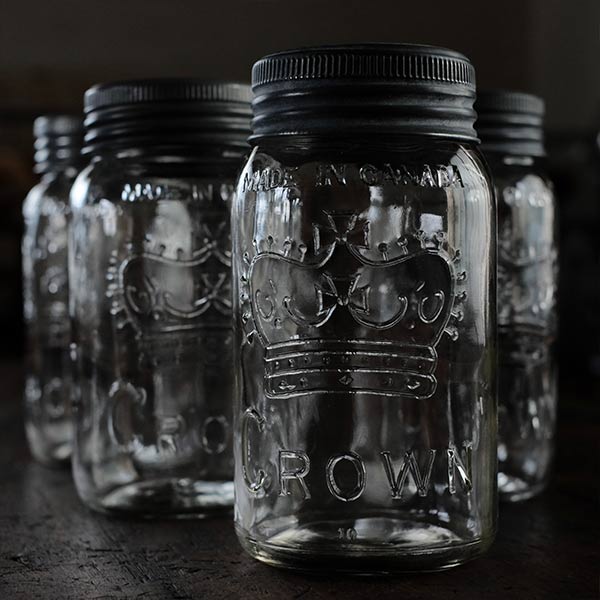 Crown Mason Jar 32oz 1951-1953