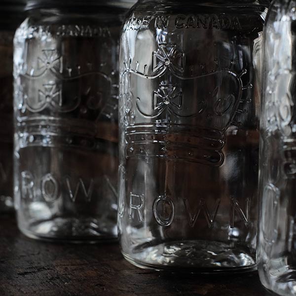 Crown Mason Jar 32oz 1951-1953