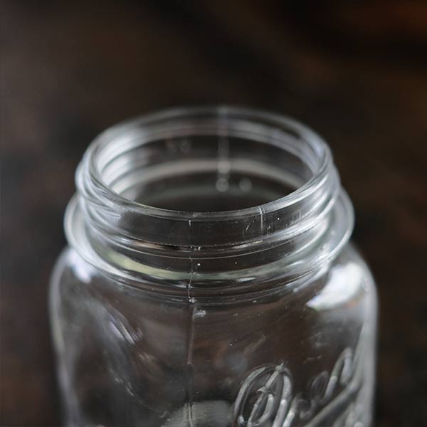 Drey Square Mason Jar 16oz 1922~1925年