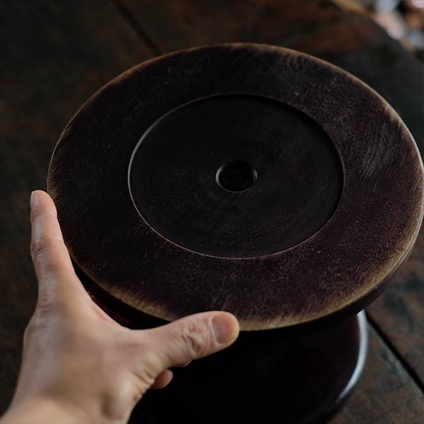 Showa-era electric fan stand