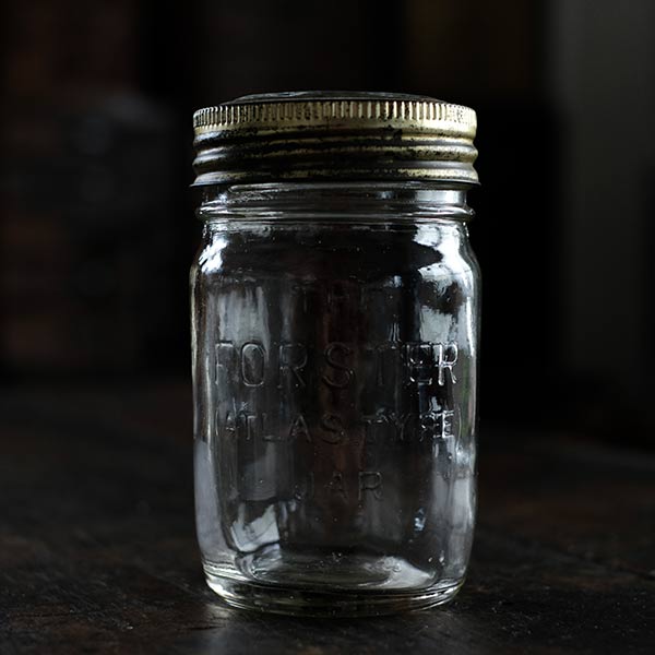 Forster Atlas Type Mason Jar 1lb