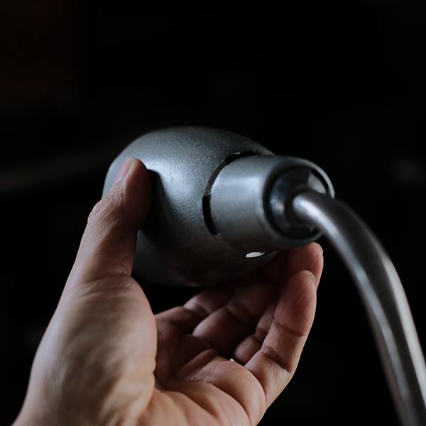 A small French arm lamp