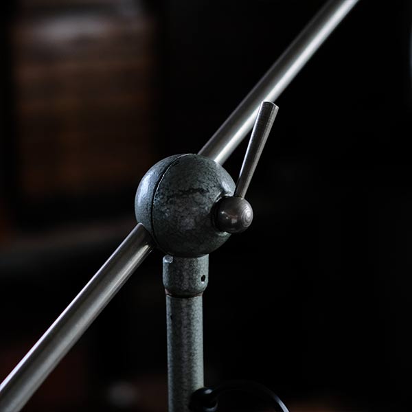 A small French arm lamp