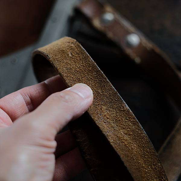 French bank transport bag