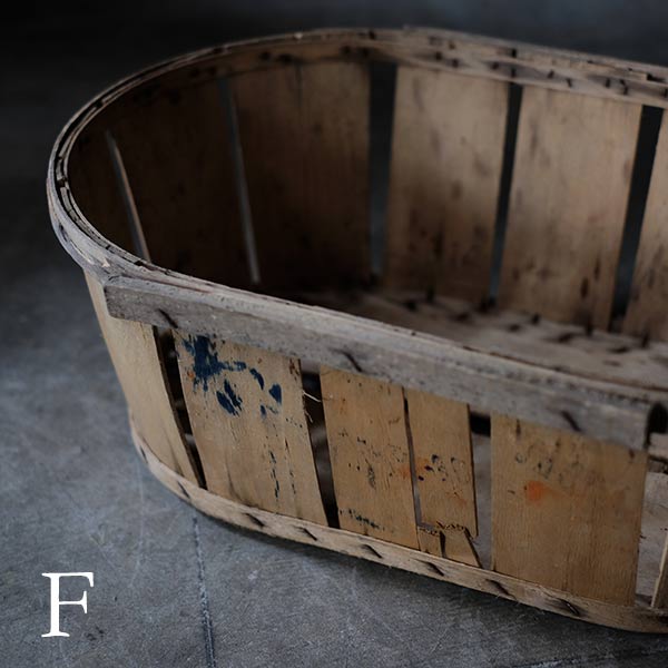 French wooden basket