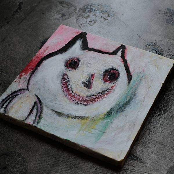 水彩画「この気持ちに来てしまったねこ」