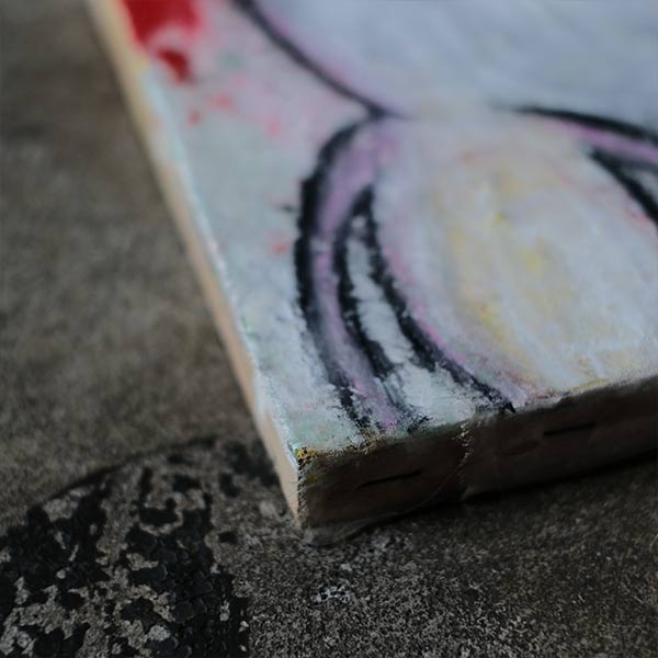 水彩画「この気持ちに来てしまったねこ」