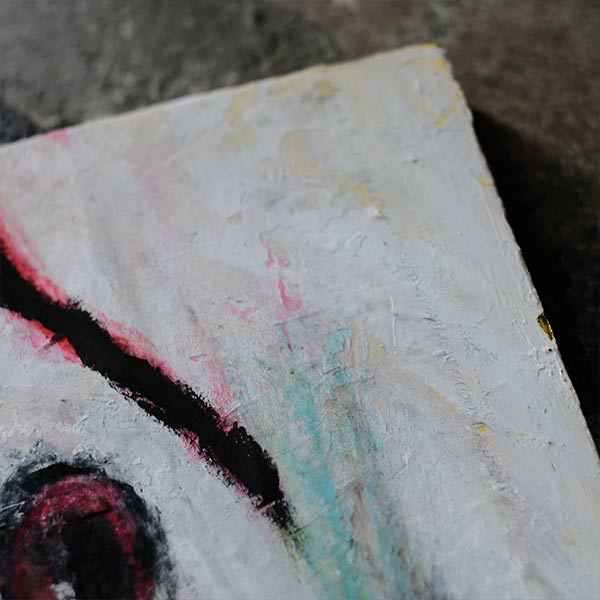 水彩画「この気持ちに来てしまったねこ」