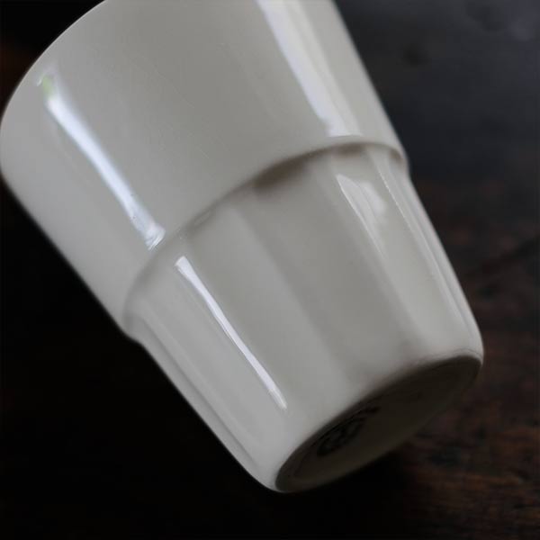 Gustavsberg Benporslin white porcelain cup