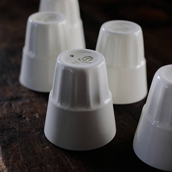 Gustavsberg Benporslin white porcelain cup