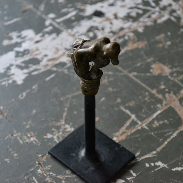 Bronze walking stick handle (with stand)