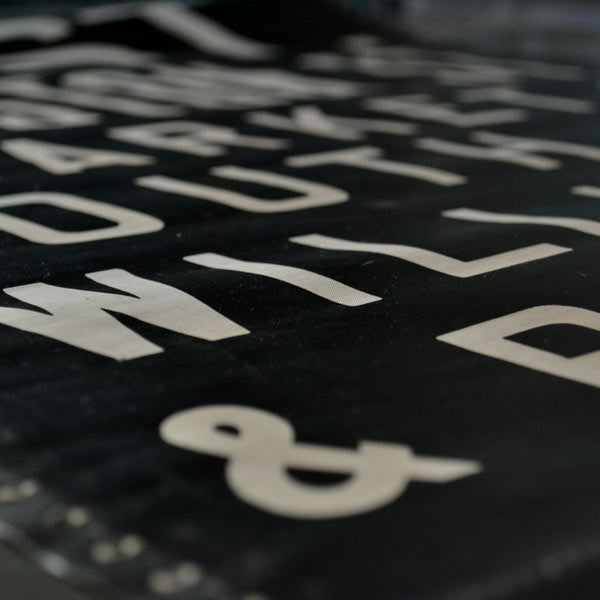 1948 Manhattan NYC Mack Bus Destination Roll Sign