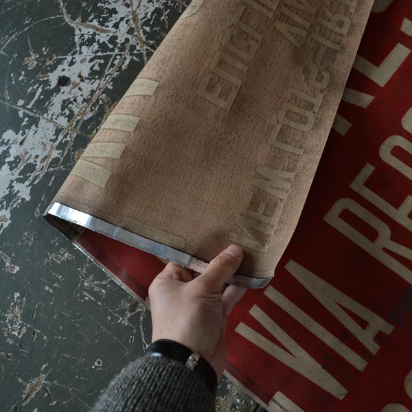 1962 NYC Green Line Bus Destination Roll Sign