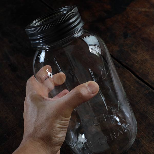 Improved Gem Mason Jar 64oz