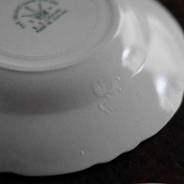 SASAI IRONSTONE dessert plate φ18cm
