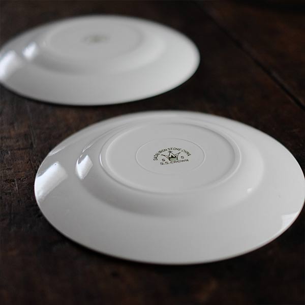 SASAI IRONSTONE デザート皿 φ18cm