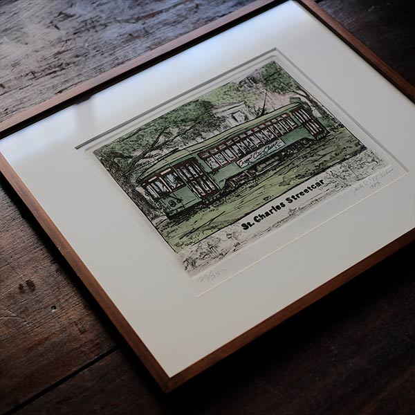 Jack Raymond Miller「St. Charles Streetcar」