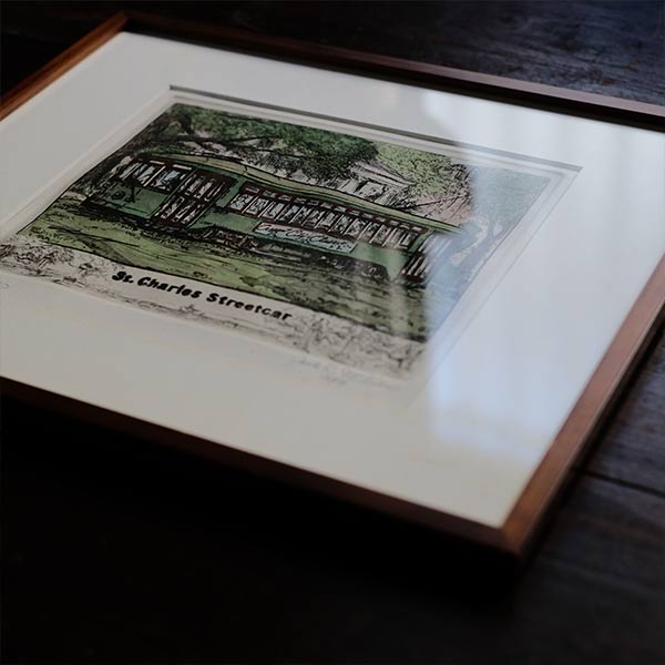 Jack Raymond Miller「St. Charles Streetcar」
