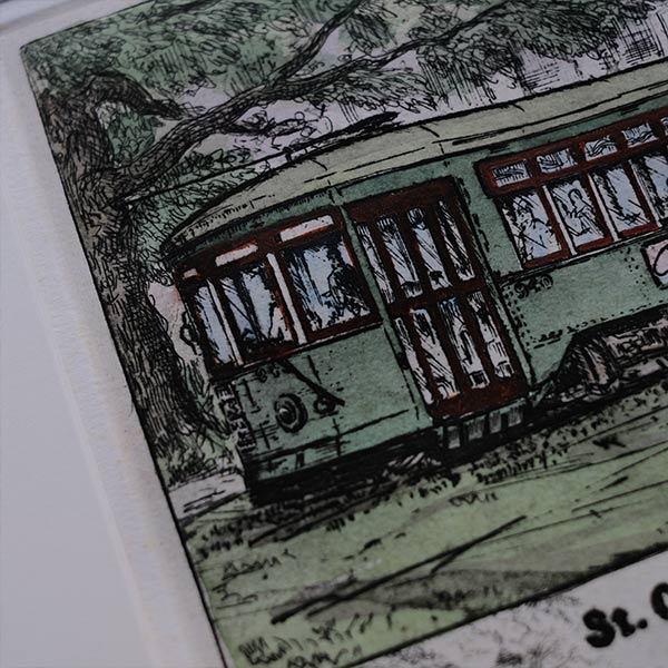 Jack Raymond Miller「St. Charles Streetcar」