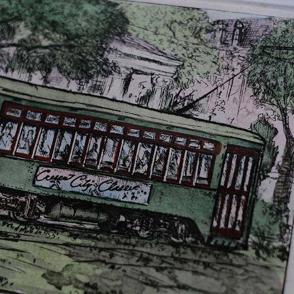 Jack Raymond Miller「St. Charles Streetcar」
