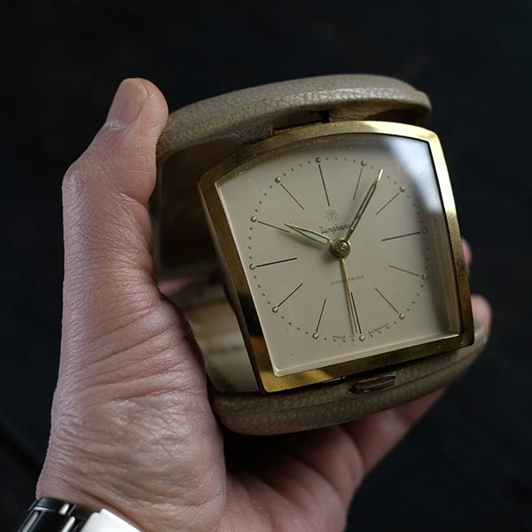 JUNGHANS Manual Winding Travel Clock