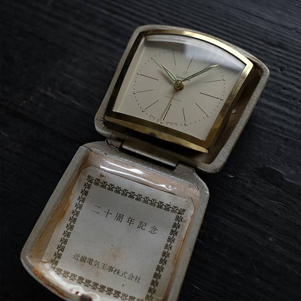 JUNGHANS Manual Winding Travel Clock