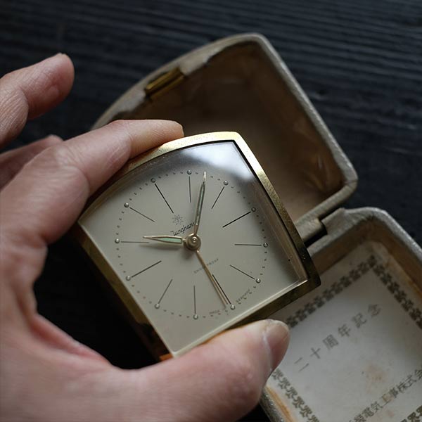 JUNGHANS Manual Winding Travel Clock