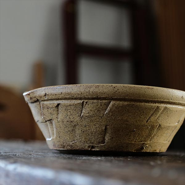 黄瀬戸 平鉢(片口)