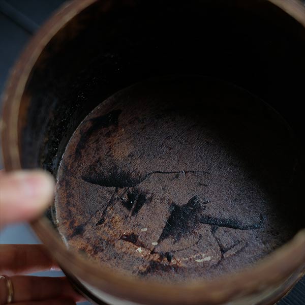 Lacquer bucket small