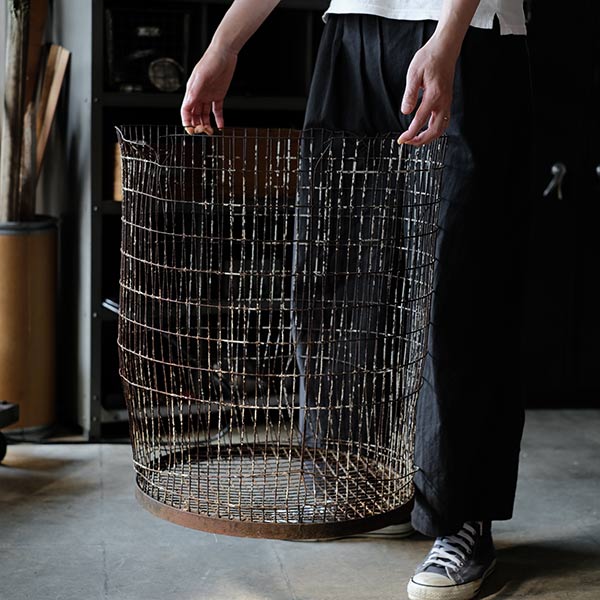 large wire basket