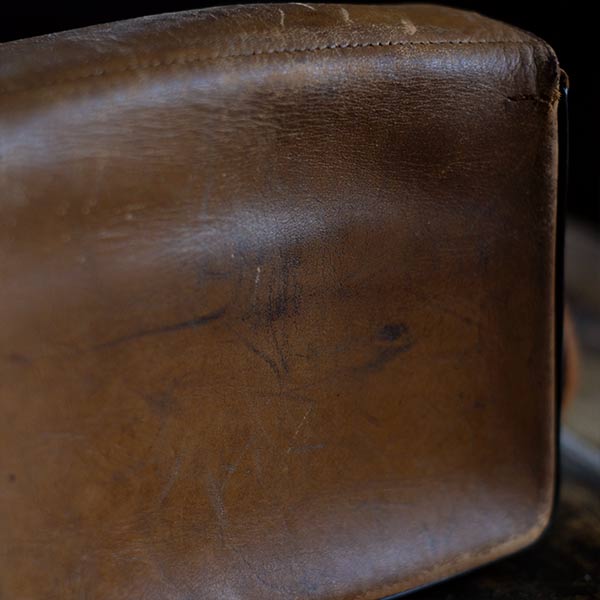 Leather camera bag