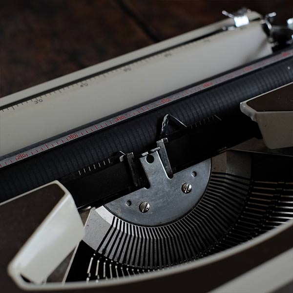 MARUZEN 100 typewriter ink ribbon replaced