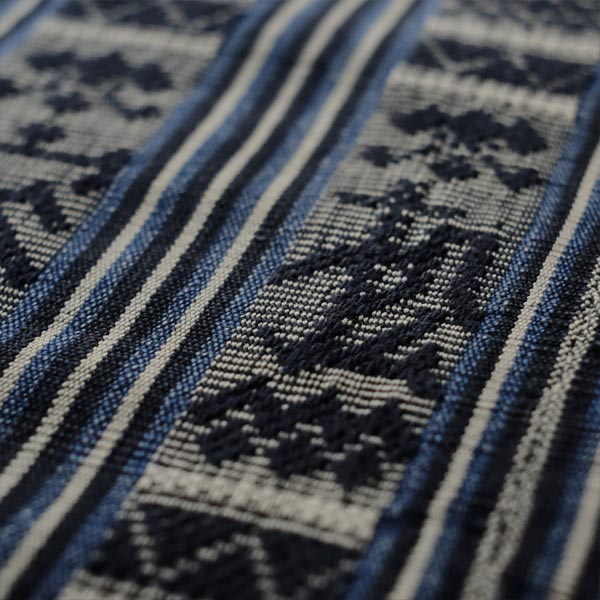 Miao ethnic blanket with woven characters