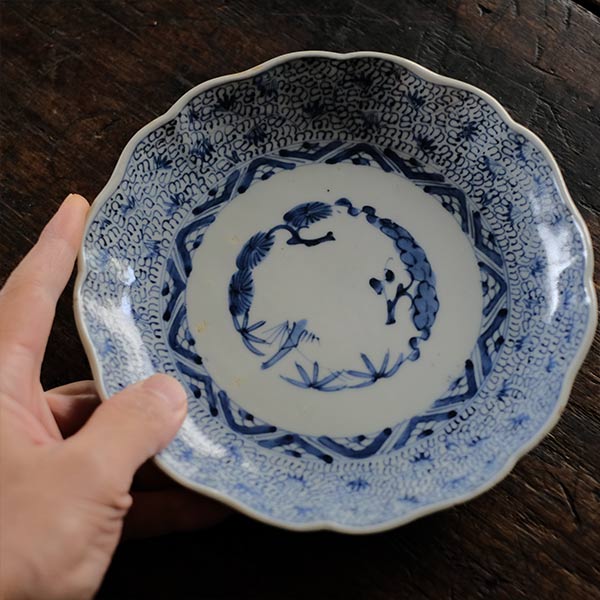 Fine arabesque medium plate
