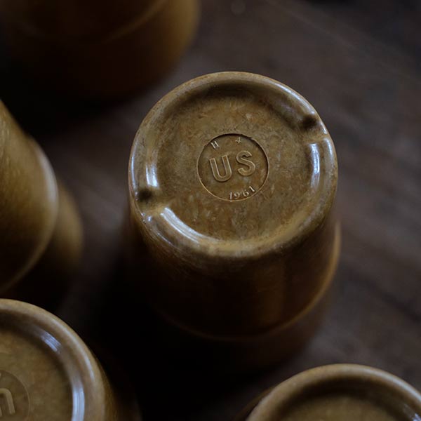 U.S.Military メラミン製スタッキングタンブラー(キャメル)