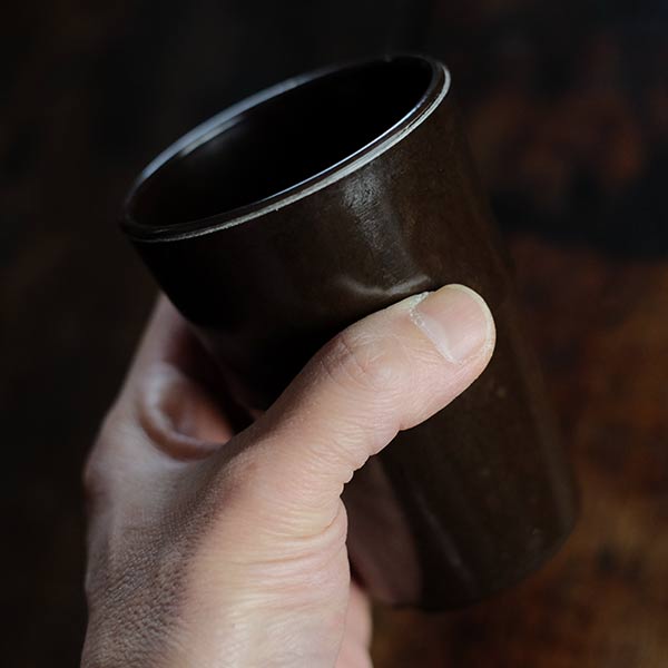 Kenro U.S.Military メラミン製スタッキングタンブラー(ダークブラウン)