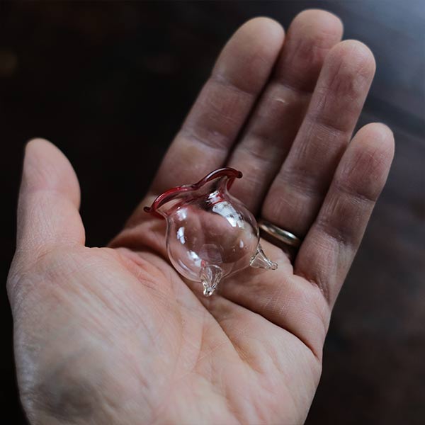 tiny goldfish bowl