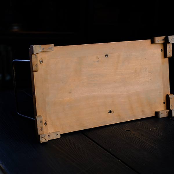 wooden bookshelf