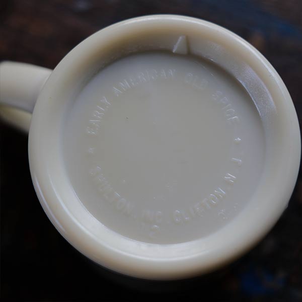 Old Spice Wheaton Glass Shaving Mug, 1948-Early 1950s