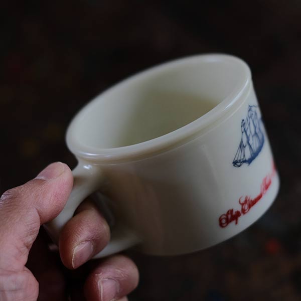 Old Spice Wheaton Glass Shaving Mug 1970-1992