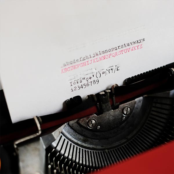 OLIVETTI Valentine typewriter ink ribbon replaced