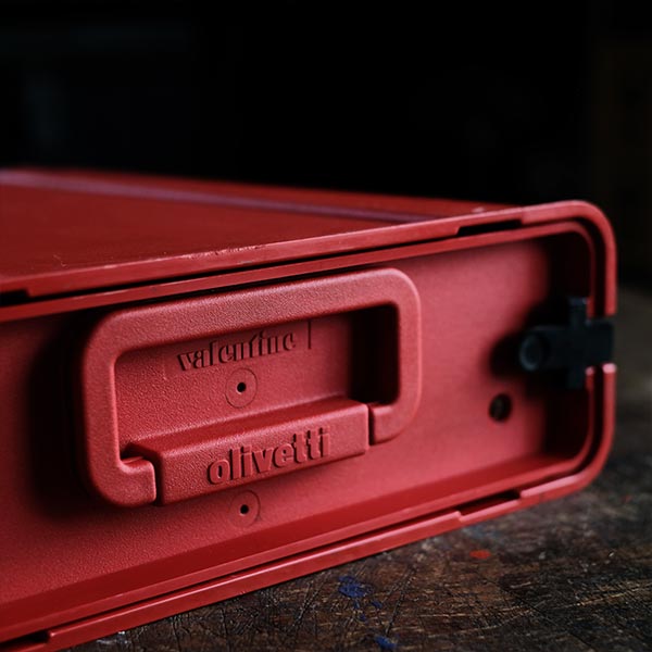 OLIVETTI Valentine typewriter ink ribbon replaced