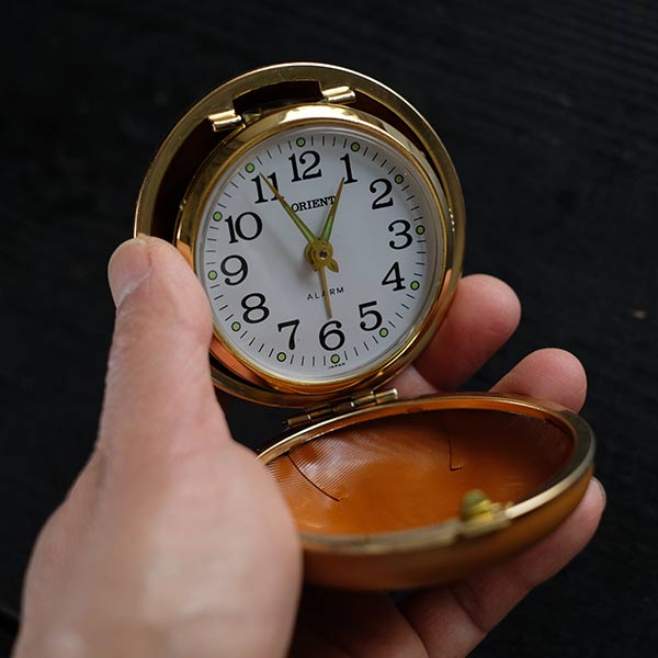 ORIENT Manual Winding Travel Clock