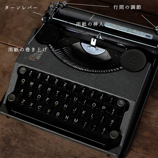 E. PAILLARD Hermes Baby タイプライター インクリボン交換済み