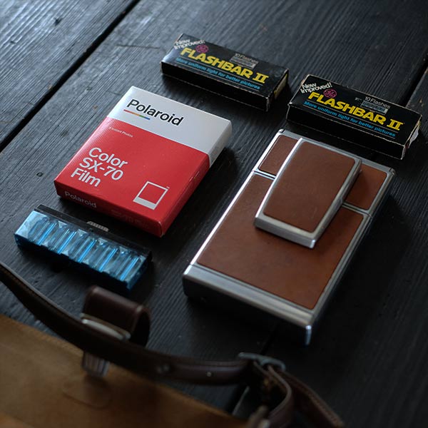 POLAROID ポラロイド SX-70 フィルム付き