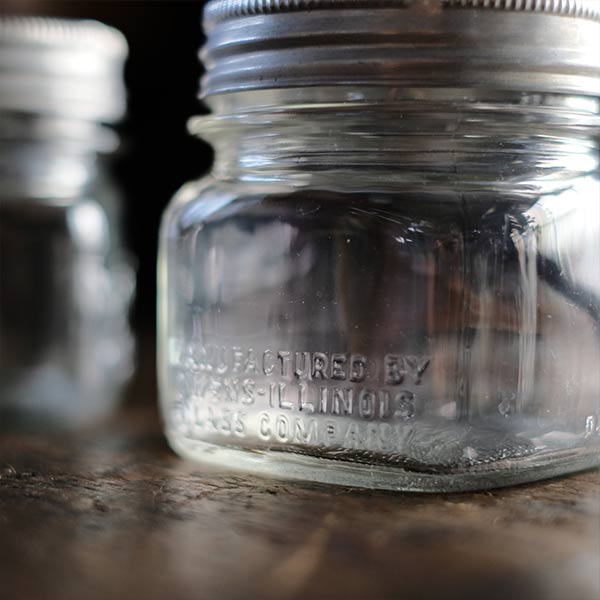 Presto Wide Mouth Galss Top Jar 1930年