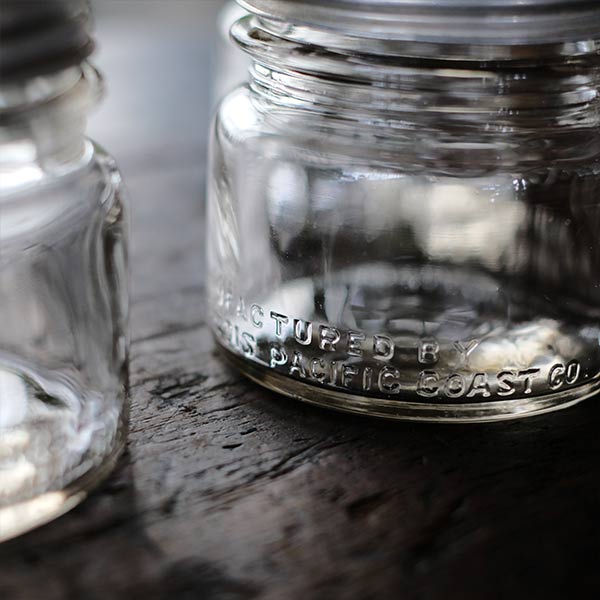 Presto Wide Mouth Galss Top Jar 1933年