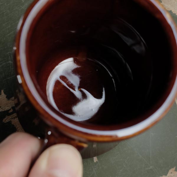 Victor Mug, Red Brown (Late Model)