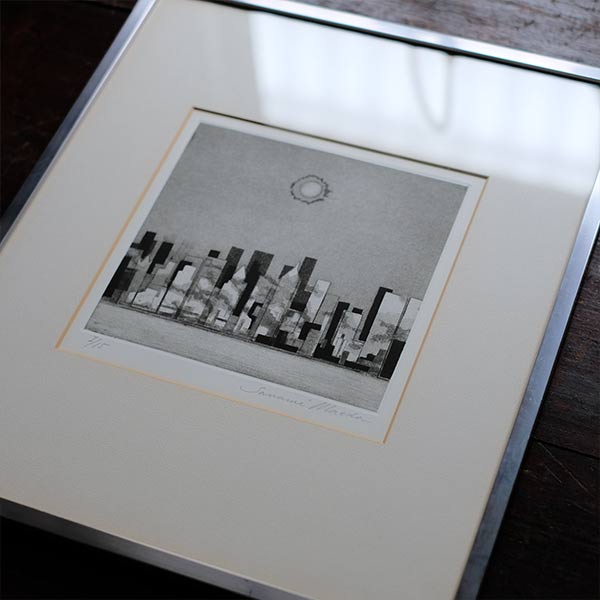 「マンハッタン」リトグラフ Sanami Maeda